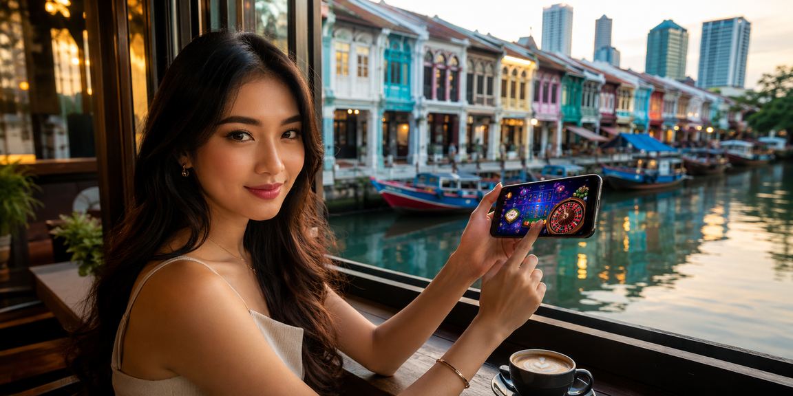 Pengguna Malaysia bermain di aplikasi mudah alih prize menggunakan telefon pintar Android